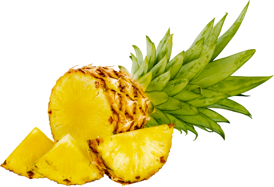 Chopped Fresh Pineapple